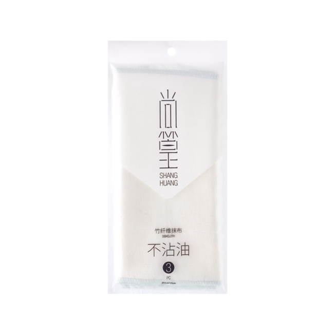 SH-0823 竹纖維清潔巾4層三片裝