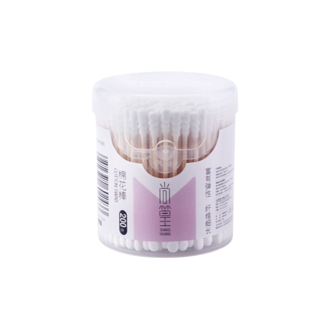 SH-0243 竹棒彈蓋棉簽200支