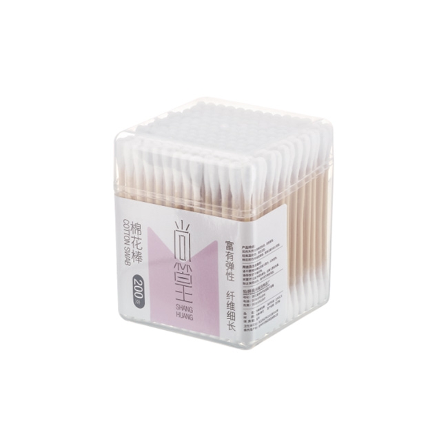 臺(tái)州SH-0206 200支立體竹棉棒